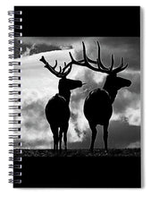 Load image into Gallery viewer, Elk Humor - Spiral Notebook