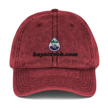Load image into Gallery viewer, Vintage Cotton Twill Cap With Bay's Creek Logo & Text