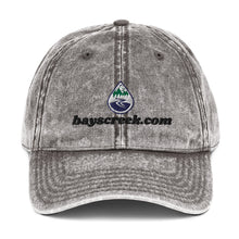 Load image into Gallery viewer, Vintage Cotton Twill Cap With Bay's Creek Logo & Text