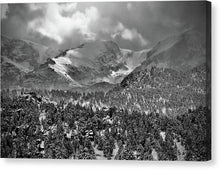 Load image into Gallery viewer, Winter View From Lumpy Range Trail - Canvas Print