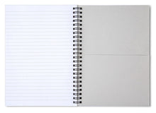 Load image into Gallery viewer, Bison Pair Facing The Storm - Spiral Notebook
