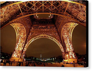 An Evening At The Eiffel - Canvas Print
