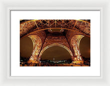 Load image into Gallery viewer, An Evening At The Eiffel - Framed Print