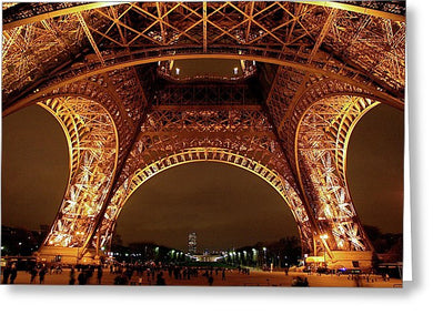 An Evening At The Eiffel - Greeting Card