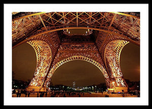 An Evening At The Eiffel - Framed Print