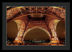An Evening At The Eiffel - Framed Print