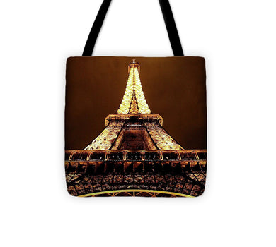 Eiffel Tower Glow - Tote Bag