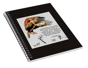 Enthusiasm - Eagle - Spiral Notebook