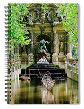 Load image into Gallery viewer, Medici Fountain, Paris - Spiral Notebook