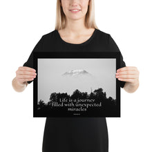 Load image into Gallery viewer, Poster - Unexpected Miracles Quote