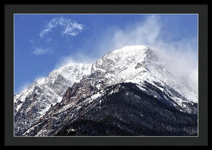 Mount Chapin Colorado - Framed Print
