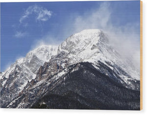 Mount Chapin Colorado - Wood Print