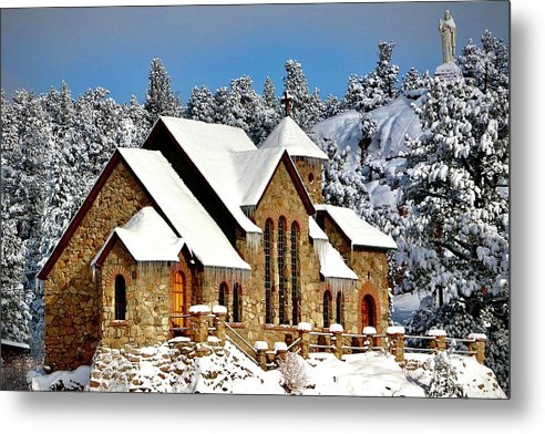 St. Catherines On The Rock - Metal Print