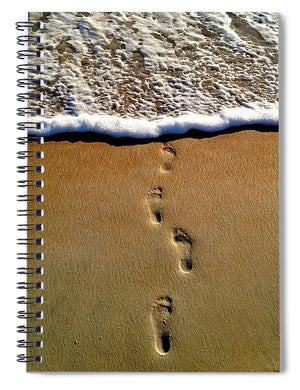 Steps To The Sea - Spiral Notebook