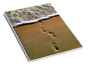 Steps To The Sea - Spiral Notebook