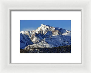 Taylor Peak And Sharkstooth, Rmnp - Framed Print