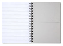 Load image into Gallery viewer, Sheep Glance In Snow - Spiral Notebook