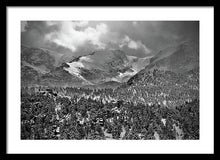 Load image into Gallery viewer, Winter View From Lumpy Range Trail - Framed Print